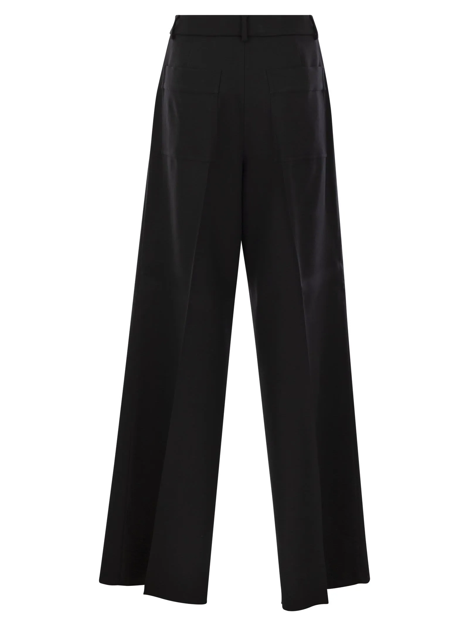 ZIRLO – Wide leg trousers in cotton and viscose